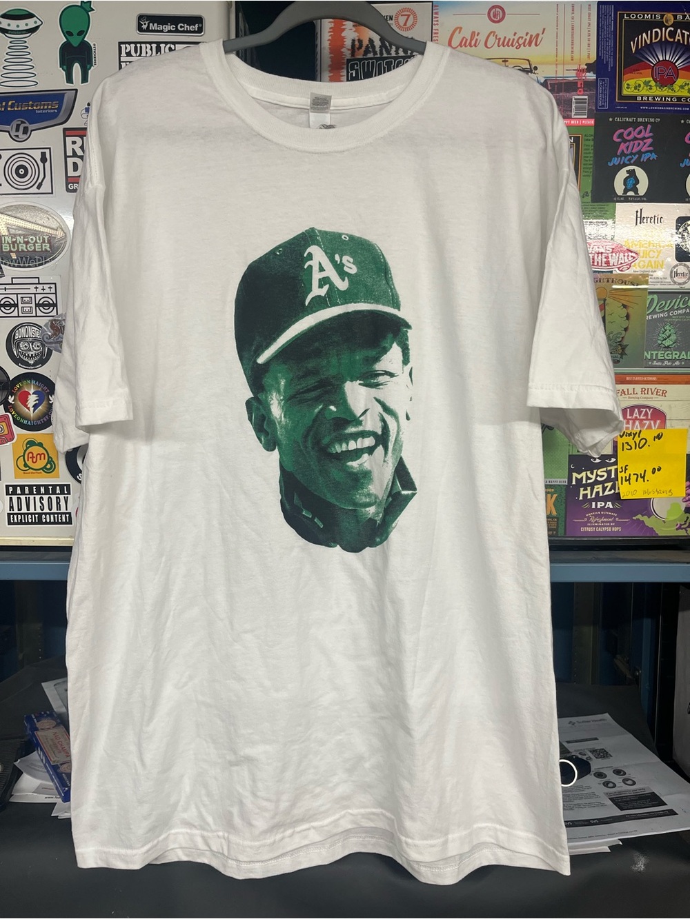 Sacramento A’s Rickey Henderson SGA 4/2/26 T-Shirt